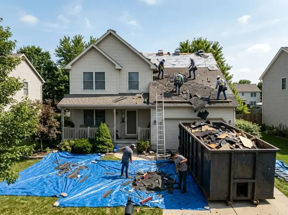 roof-replacement-debris-remova-004 — frequently asked questions, Cheapest Dumpster Rentals in Bellevue, OH